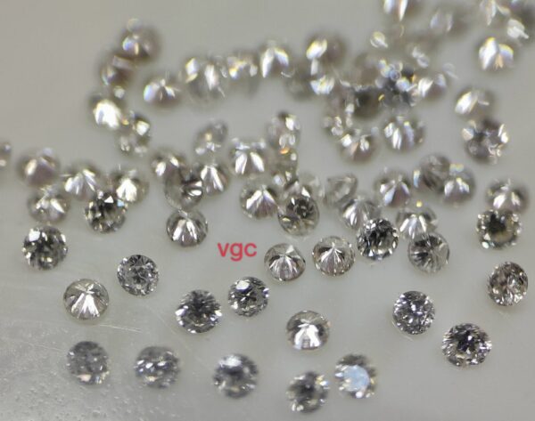 Natural White Diamond EF Color Brilliant Cut 1.5 mm Round – E-F White Color Diamond 1.5mm
