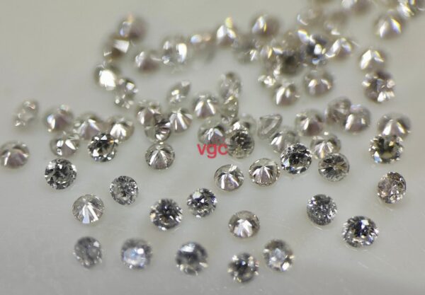 Natural White Diamond EF Color Brilliant Cut 1.5 mm Round – E-F White Color Diamond 1.5mm