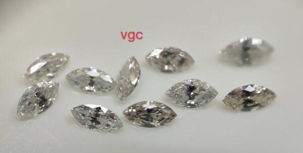 Natural White Diamond EF Color Brilliant Cut 1.5×3 mm Marquise – E-F White Color Diamond 1.5x3mm