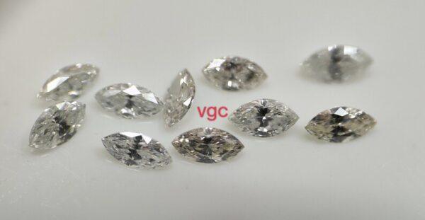 Natural White Diamond EF Color Brilliant Cut 1.5×3 mm Marquise – E-F White Color Diamond 1.5x3mm