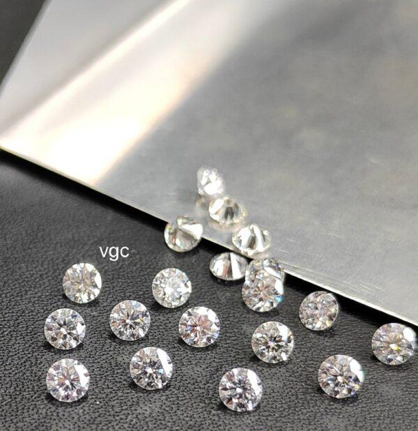 Natural White Diamond GH Color Brilliant Cut 2.25 mm Round – G-H White Color Diamond 2.25mm