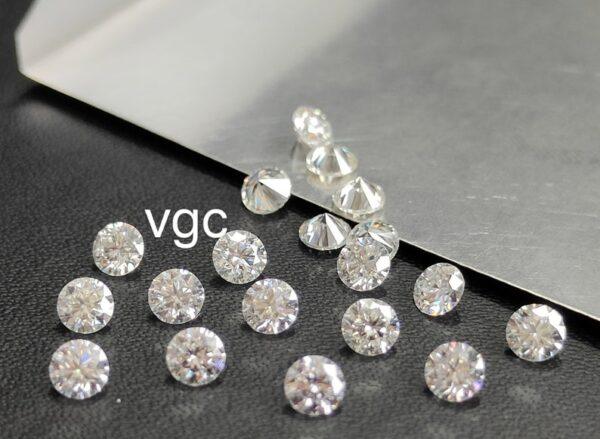 Natural White Diamond GH Color Brilliant Cut 2.25 mm Round – G-H White Color Diamond 2.25mm