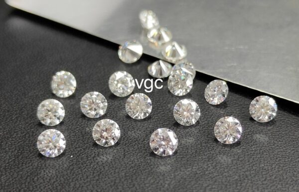 Natural White Diamond GH Color Brilliant Cut 2.25 mm Round – G-H White Color Diamond 2.25mm