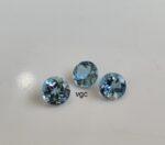 Natural 6 mm Santa Maria Shade Blue Aquamarine Round Faceted AAA Quality – Aquamarine Round Faceted 6mm
