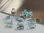 Natural 8×10 mm Aquamarine Octagon Cut Faceted AAA Quality – Aquamarine Octagon Faceted 8x10mm