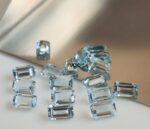Natural 8×10 mm Aquamarine Octagon Cut Faceted AAA Quality – Aquamarine Octagon Faceted 8x10mm