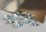 Natural 3×5 mm Aquamarine Pear Cut Faceted AAA Quality – Aquamarine Pear Faceted 3x5mm