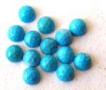 Natural 6 mm Arizona Turquoise Round Rose Cut AAA Quality – Turquoise Round Rose Cut 6mm