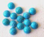 Natural 6 mm Arizona Turquoise Round Rose Cut AAA Quality – Turquoise Round Rose Cut 6mm