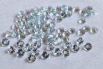 Natural 2.5 mm Aquamarine Round Faceted AAA Quality – Aquamarine Round Faceted 2.5mm