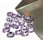 Natural 3×5 mm Pink Amethyst Oval Faceted AAA Quality – Amethyst Oval Faceted 3x5mm