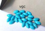 Natural 2×4 mm Arizona Turquoise Marquise Cabochon Flat Back AAA Quality – Turquoise Marquise Cabochon 2x4mm