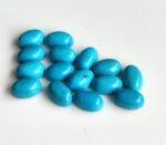 Natural 3×5 mm Arizona Turquoise Oval Cabochon Flat Back AAA Quality – Turquoise Oval Cabochon 3x5mm