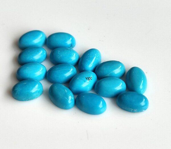 Natural 3×5 mm Arizona Turquoise Oval Cabochon Flat Back AAA Quality – Turquoise Oval Cabochon 3x5mm
