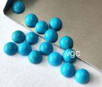 Natural 8 mm Arizona Turquoise Round Cabochon Flat Back AAA Quality – Turquoise Round Cabochon 8mm