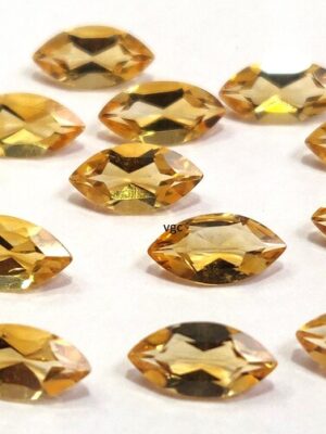 Natural 5×10 mm Citrine Marquise Cut Faceted AAA Quality – Citrine Marquise Faceted 5x10mm