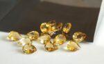 Natural 6×9 mm Citrine Pear Cut Faceted AAA Quality – Citrine Pear Faceted 6x9mm