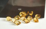 Natural 6×9 mm Citrine Pear Cut Faceted AAA Quality – Citrine Pear Faceted 6x9mm