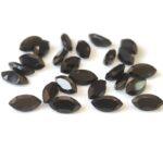 Natural Black Spinel 5×10 mm Marquise Cut Faceted – Black Spinel Marquise Faceted 5x10mm