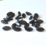 Natural Black Spinel 5×10 mm Marquise Cut Faceted – Black Spinel Marquise Faceted 5x10mm