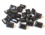 Natural Black Spinel 7×9 mm Octagon Cut Faceted – Black Spinel Octagon Faceted 7x9mm