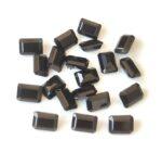 Natural Black Spinel 7×9 mm Octagon Cut Faceted – Black Spinel Octagon Faceted 7x9mm