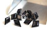 Natural Black Spinel Fancy Kite Shape 10×14 mm Faceted Cut – AAA Quality Black Spinel Fancy Kite Shape 10x14mm