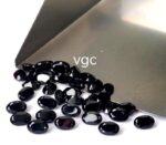 Natural Black Spinel 7×9 mm Oval Cut Faceted – Black Spinel Oval Faceted 7x9mm