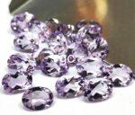 Natural 10×12 mm Pink Amethyst Oval Faceted AAA Quality – Amethyst Oval Faceted 10x12mm
