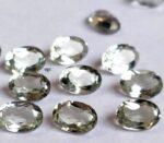 Natural 8×10 mm Green Amethyst Oval Faceted AAA Quality – Amethyst Oval Faceted 8x10mm