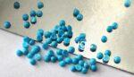Natural 2 mm Arizona Turquoise Round Cabochon Flat Back AAA Quality – Turquoise Round Cabochon 2mm