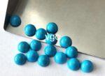 Natural 8 mm Arizona Turquoise Round Cabochon Flat Back AAA Quality – Turquoise Round Cabochon 8mm