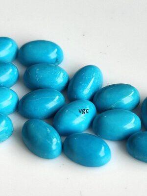 Natural 4×6 mm Arizona Turquoise Oval Cabochon Flat Back AAA Quality – Turquoise Oval Cabochon 4x6mm