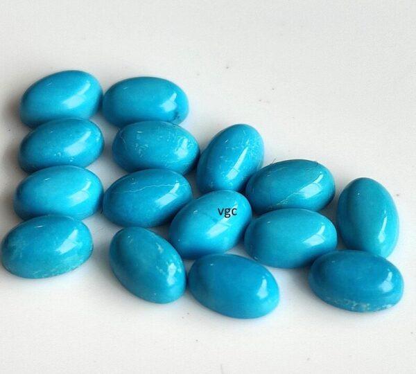 Natural 3×5 mm Arizona Turquoise Oval Cabochon Flat Back AAA Quality – Turquoise Oval Cabochon 3x5mm