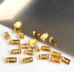Natural 1.5×3 mm Citrine Baguette Cut Faceted AAA Quality – Citrine Baguette Faceted 1.5x3mm