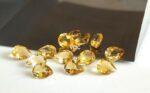 Natural 6×9 mm Citrine Pear Cut Faceted AAA Quality – Citrine Pear Faceted 6x9mm