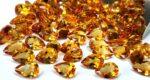 Natural Top Deep Color Brandy 7×10 mm Citrine Pear Cut Faceted AAA Quality – Top Deep Color Brandy Citrine Pear Faceted 7x10mm