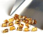 Natural 4×6 mm Citrine Octagon Cut Faceted AAA Quality – Citrine Octagon Faceted 4x6mm