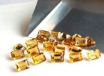 Natural 4×6 mm Citrine Octagon Cut Faceted AAA Quality – Citrine Octagon Faceted 4x6mm