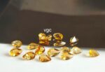 Natural 3×5 mm Citrine Pear Cut Faceted AAA Quality – Citrine Pear Faceted 3x5mm