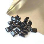 Natural Black Spinel 7×9 mm Octagon Cut Faceted – Black Spinel Octagon Faceted 7x9mm