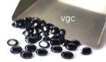 Natural Black Spinel 7×9 mm Oval Cut Faceted – Black Spinel Oval Faceted 7x9mm