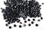 Natural Black Spinel 1.25 mm Round Cut Faceted – Black Spinel Round Faceted 1.25mm