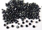 Natural Black Spinel 1.25 mm Round Cut Faceted – Black Spinel Round Faceted 1.25mm