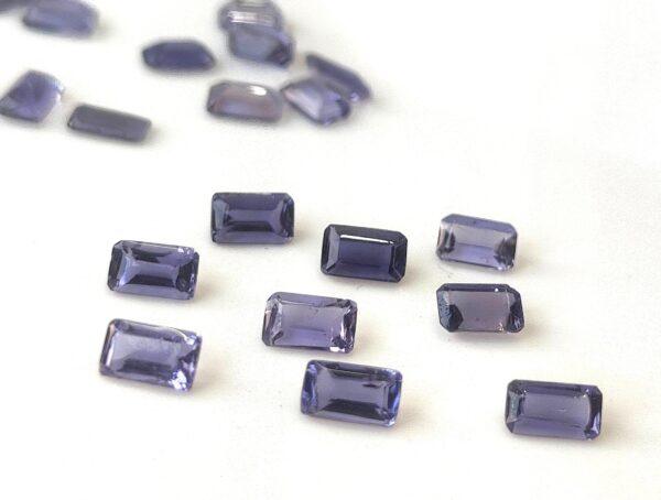 Natural Iolite 6×8 mm Octagon Faceted Cut – Iolite Octagon Faceted 6x8mm