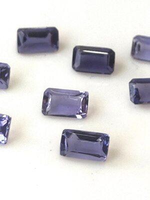 Natural Iolite 3×5 mm Octagon Faceted Cut – Iolite Octagon Faceted 3x5mm