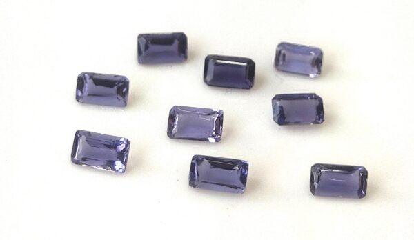 Natural Iolite 6×8 mm Octagon Faceted Cut – Iolite Octagon Faceted 6x8mm