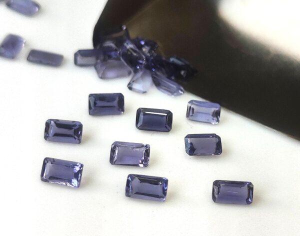Natural Iolite 6×8 mm Octagon Faceted Cut – Iolite Octagon Faceted 6x8mm