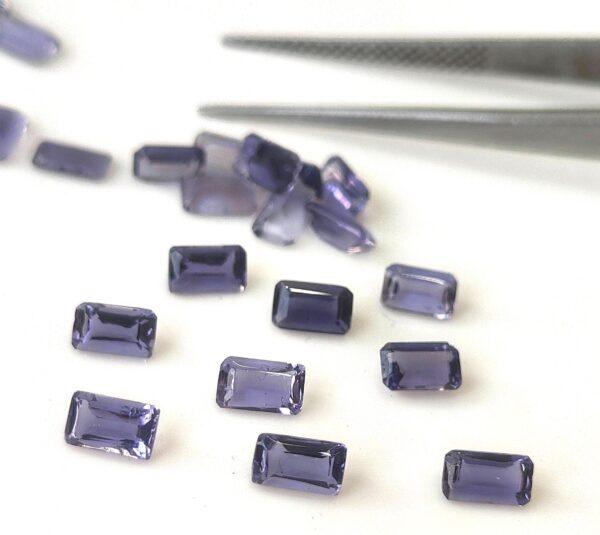 Natural Iolite 6×8 mm Octagon Faceted Cut – Iolite Octagon Faceted 6x8mm