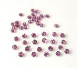 Natural Rhodolite Garnet 1.75 mm Round Cut Faceted AAA Quality – Pink Garnet Faceted Round 1.75mm